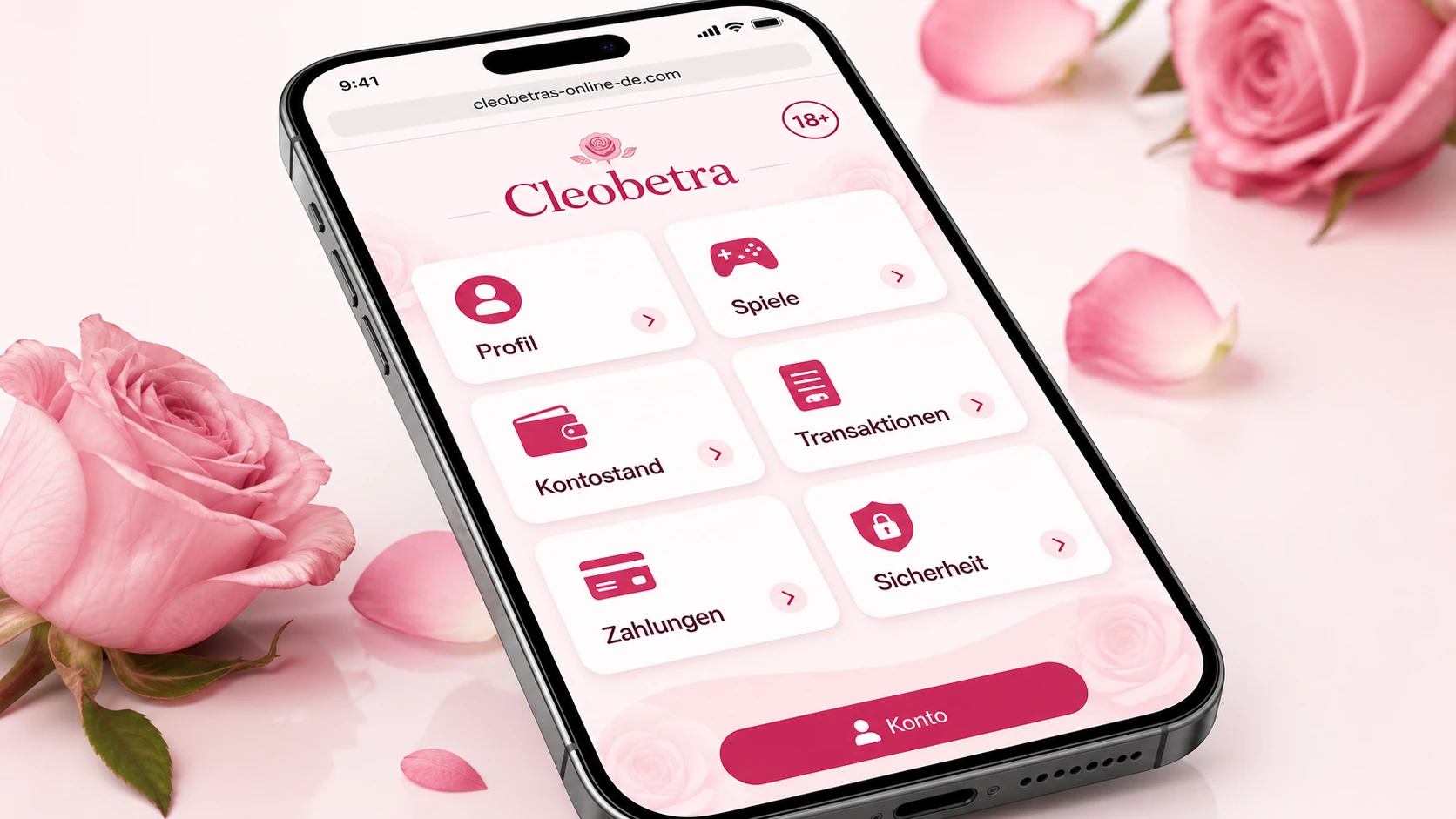 Bedienung der Cleobetra Mobile App